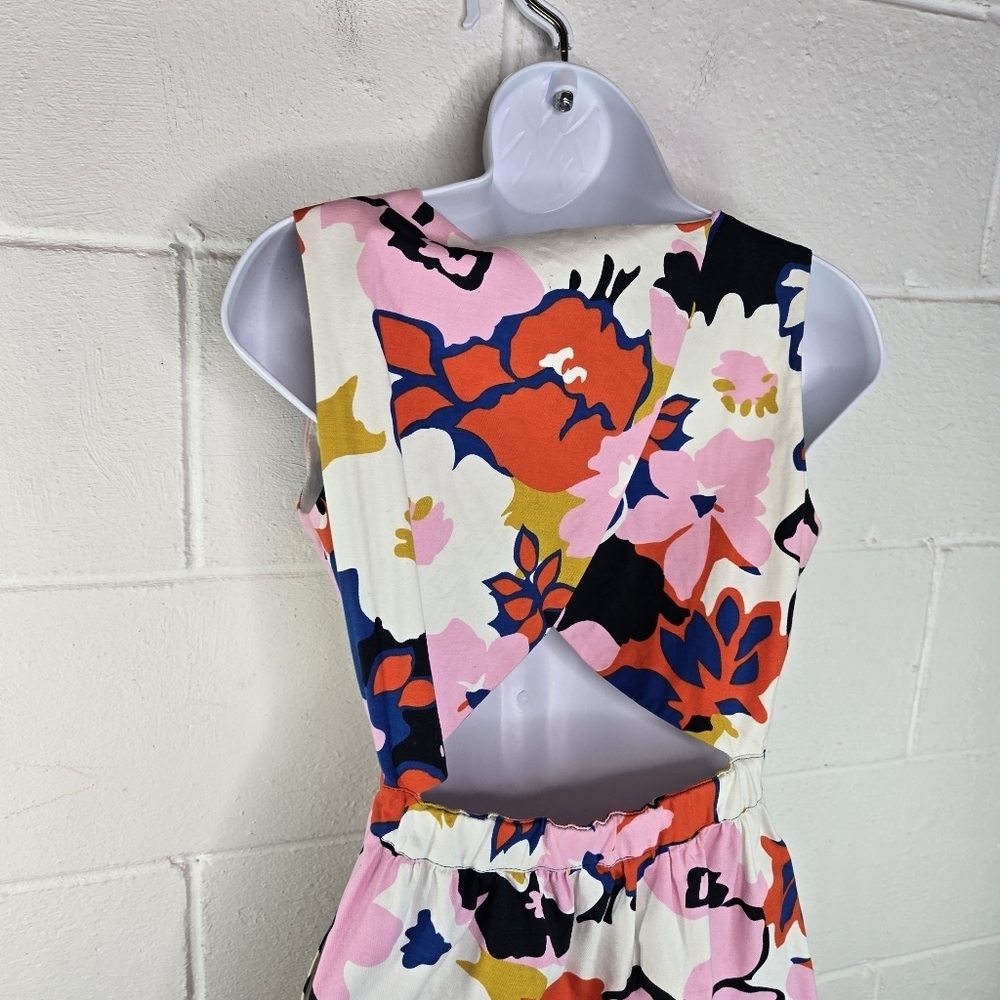 Anthropologie Whit Two Floral Cut Out Dress - Picture 13 of 13
